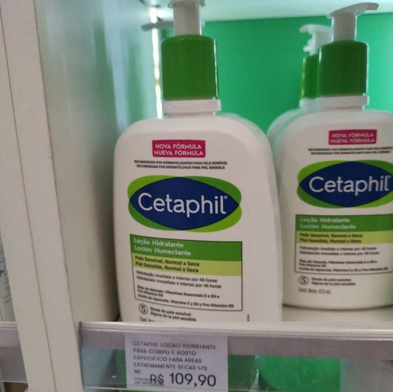 Loção Hidratante Cetaphil, 473ml na Amazon