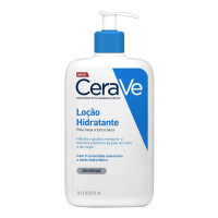 Loção Hidratante Corporal CeraVe Hidratação 24h E Textura Fluida 473ml na Drogaria São Paulo