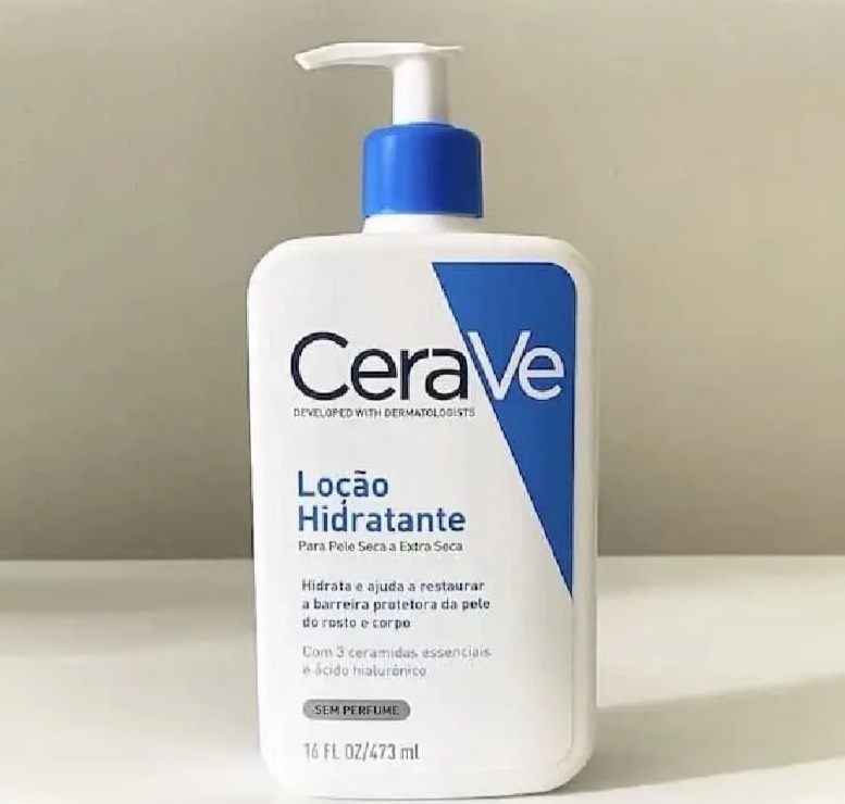 Loção Hidratante Corporal com Textura Fluida Cerave 473ML na Amazon