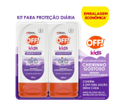 Loção Repelente de Insetos e Mosquitos, 2 unidades – OFF! Kids na Amazon
