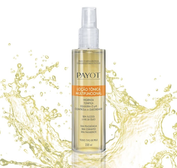 Loção Tônica Multifuncional, PAYOT, Amarelo Transparente 220ml na Amazon