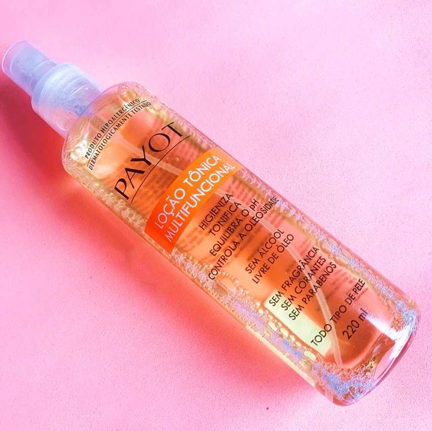 Loção Tônica Multifuncional, PAYOT, Amarelo Transparente na Amazon