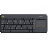 Logitech K400 Plus TV - Teclado Sem Fio Com Touchpad Integrado, Conexão USB na Amazon