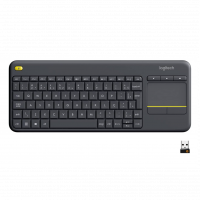 Logitech K400 Plus TV - Teclado Sem Fio Com Touchpad Integrado, Layout ABNT2 na Amazon