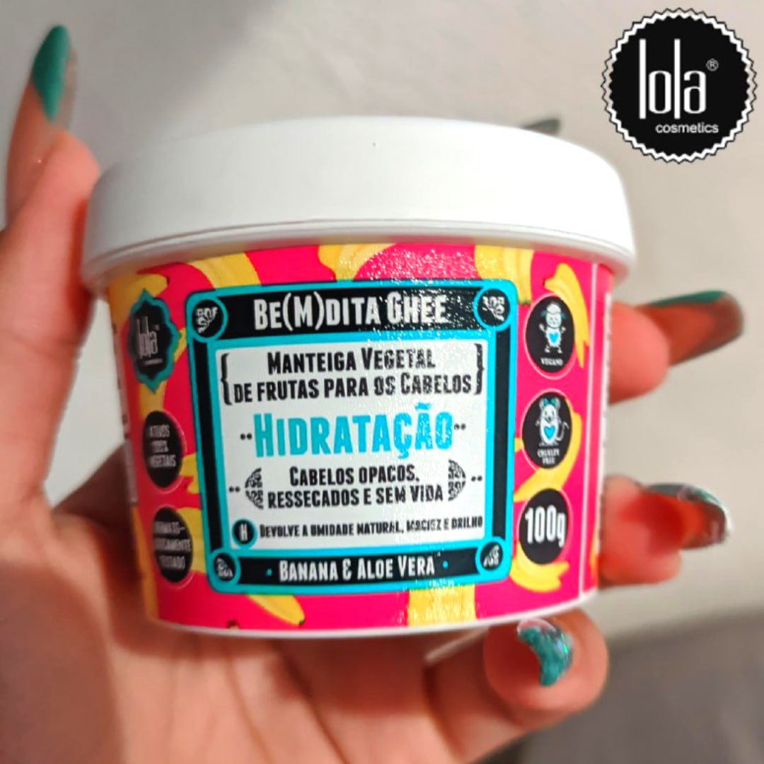 Lola Cosmetics Be(M) dita Ghee Hidratação – Máscara 100g BLZ na Amazon