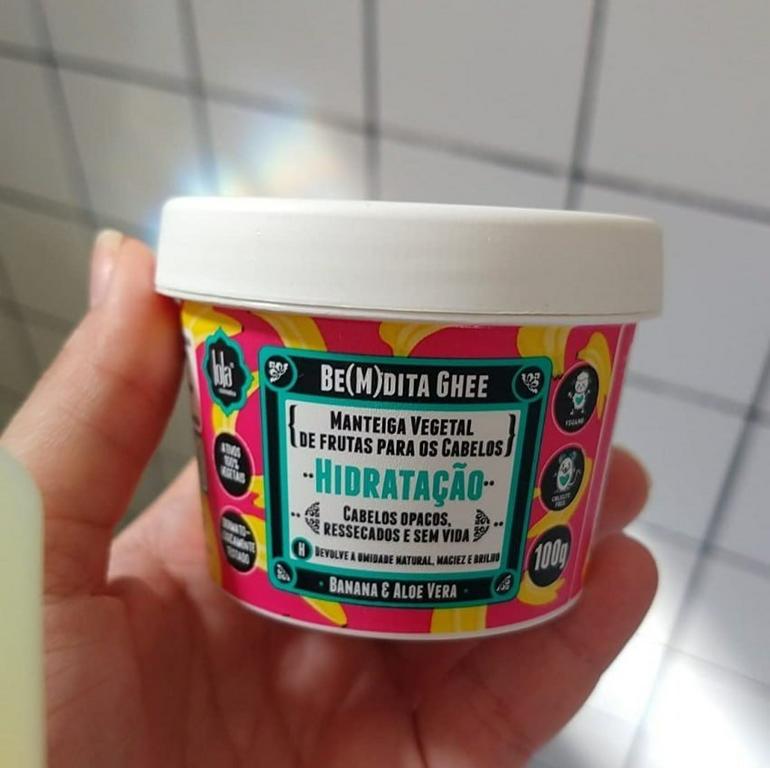Lola Cosmetics Be(M) dita Ghee Hidratação – Máscara 100g na Amazon