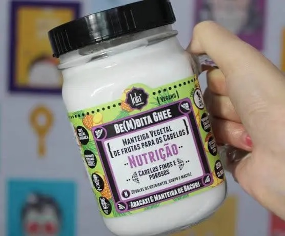 Lola Cosmetics Be(M) dita Ghee Nutrição Máscara Capilar 350g na Amazon