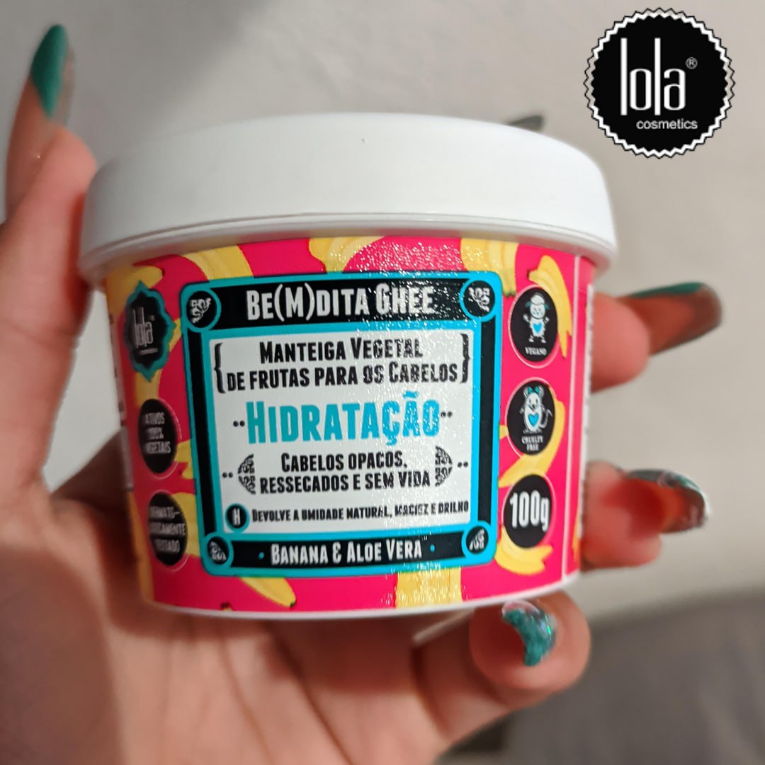 Lola Cosmetics Be(m) dita Ghee Reconstrução, Hidratação, Nutrição – Máscara na Amazon