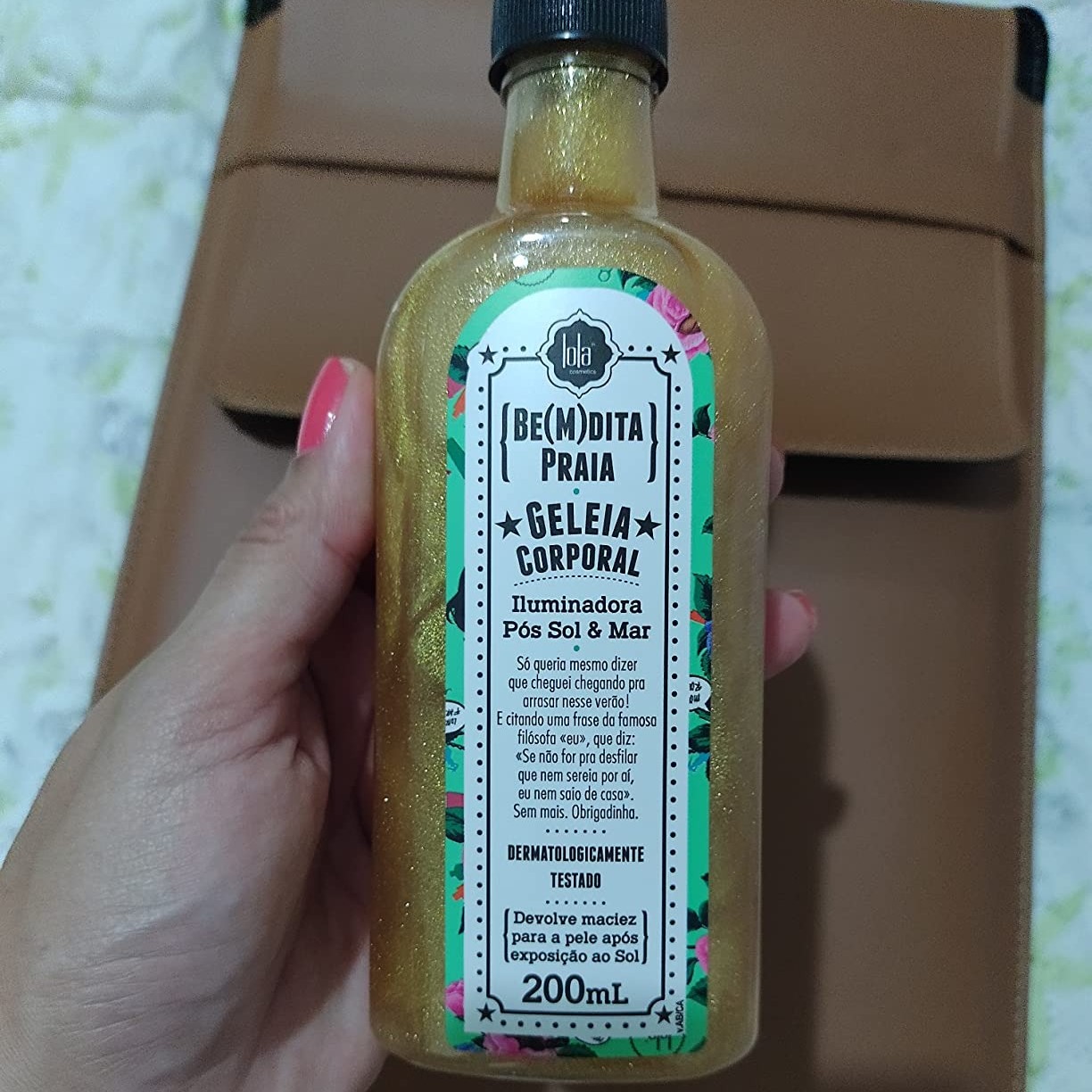 Lola Cosmetics Be(M) Dita Praia Geléia Corporal -Gel Pós-Sol na Amazon
