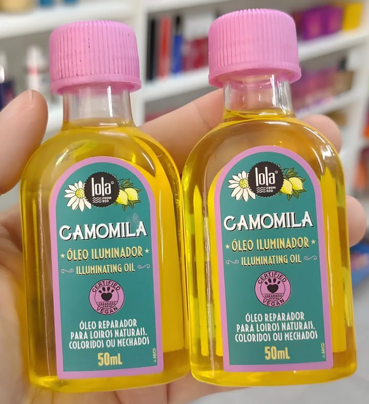 Lola Cosmetics Camomila Oleo Iluminador 50Ml na Amazon