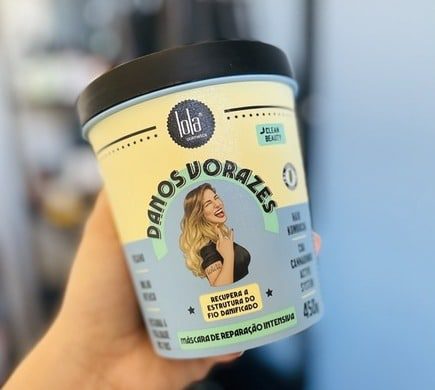 Lola Cosmetics Danos Vorazes Máscara de Reparação Intensiva 450g na Amazon