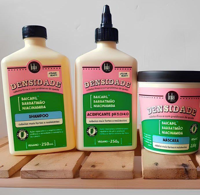Lola Cosmetics Kit Lola Densidade: Shampoo + Acidificante + Máscara na Amazon