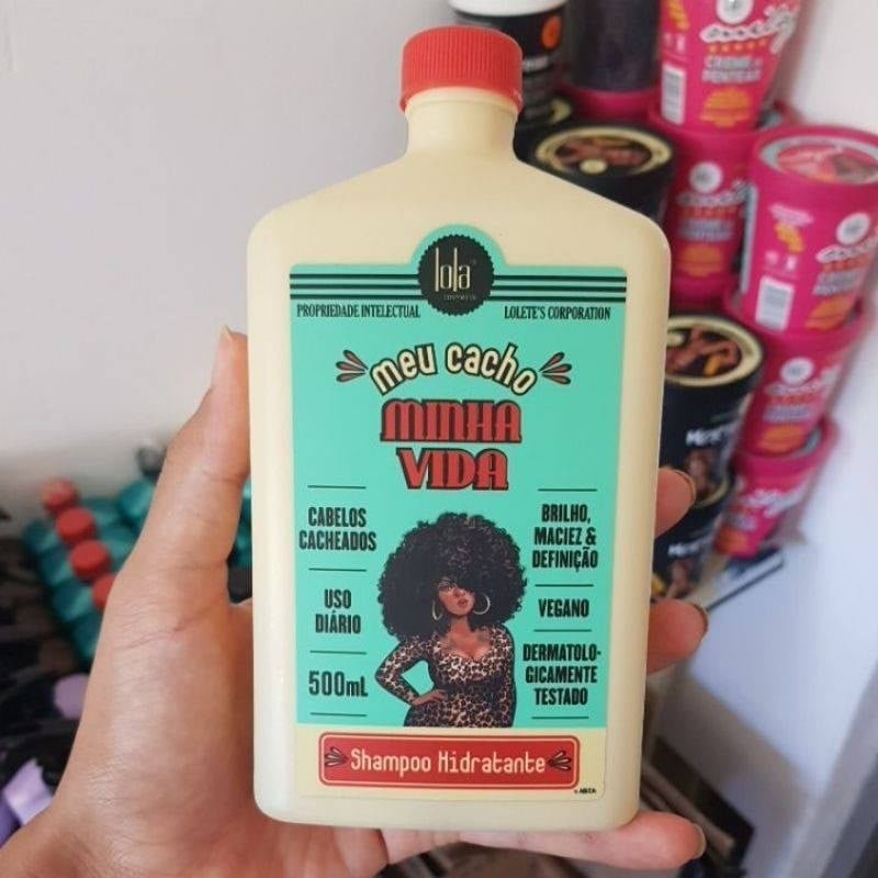 Lola Cosmetics Meu Cacho Minha Vida Shampoo sem Sulfato 0,5L na Amazon