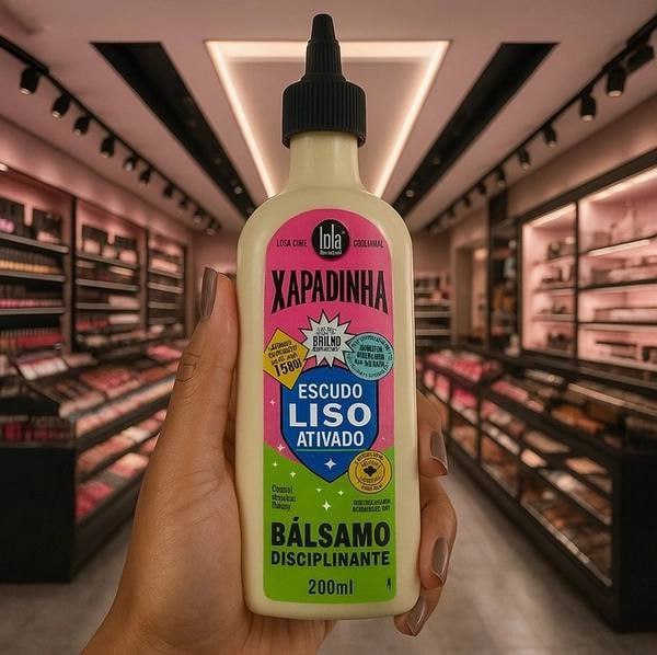 Lola From Rio – Xapadinha – Bálsamo para pentear sem enxágue para cabelos lisos, proteção térmica, efeito antifrizz, alinhamento e softnes 200 ml na Amazon