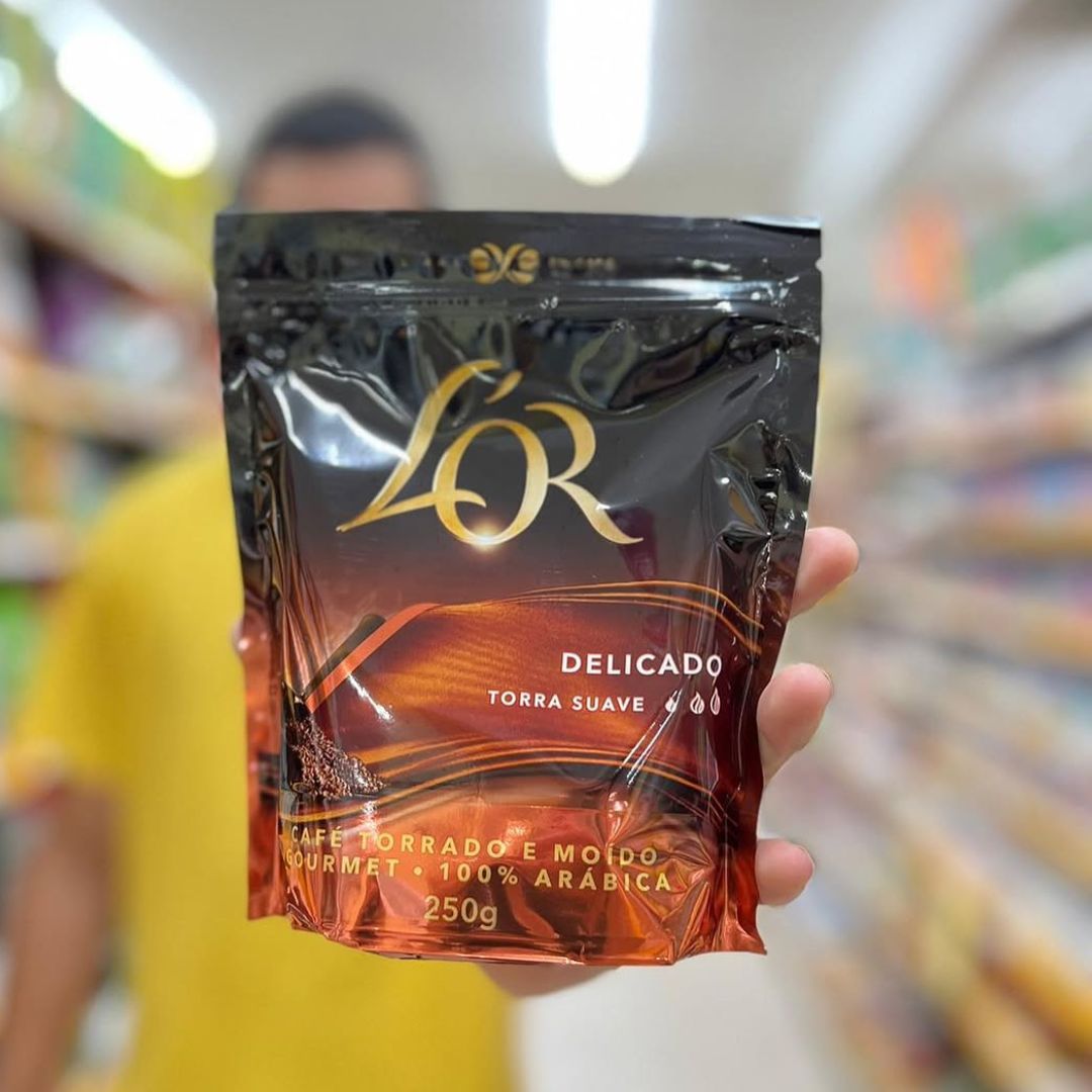L’OR Café Torrado E Moído Delicado Torras 100% Arábica L’Or Sachê 250 G na Amazon