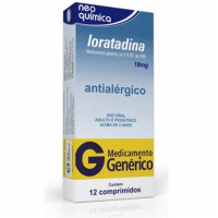 Loratadina 10mg 12 Comprimidos Neoquimica Genéricos na Panvel Farmácias