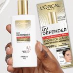 L’ORÉAL PARIS Protetor Solar Facial UV Defender Fluido – FPS 60 40g na Amazon