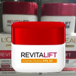 L’Oréal Paris Revitalift Diurno FPS18 – Creme Facial Anti-Idade 49g na Amazon