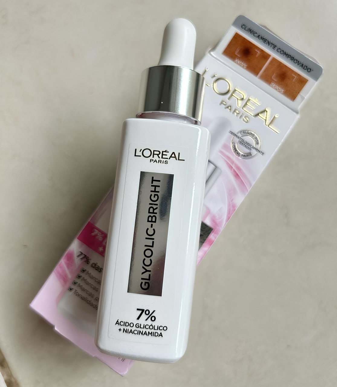 L’Oréal Paris Sérum Anti-Marcas Glycolic-Bright 30ml na Amazon