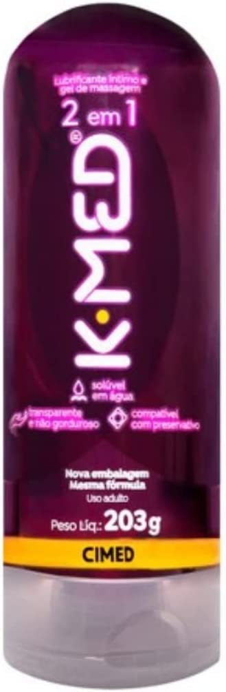 Lubrificante Íntimo e Gel de Massagem K-Med – 200Ml, Generico na Amazon