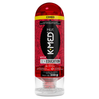 Lubrificante Íntimo K-Med Hot Sem Perfume Netflix Sex Education 200g na Pague Menos