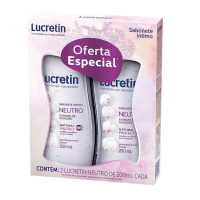 Lucretin Neutro - Kit Sabonete Líquido Íntimo, 200Ml, 2 Unidades na Amazon