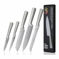LUMAI Conjunto De 5 Facas Profissionais Em Aço Inoxidável 3CR13 na Amazon