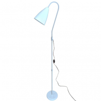 Luminaria De Chao De Aluminio Com Haste Fixa Luz Direcionada (Branco) na Amazon