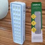 Luminária de Emergência Autônoma LEA30 Branco Intelbras na Amazon