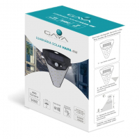 Luminaria Solar Led C/Sensor Assimétrico - Gaya na Amazon