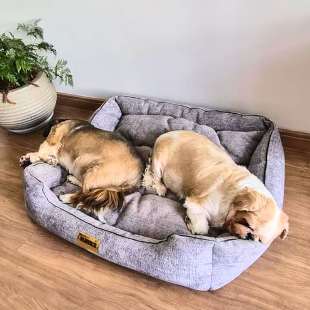 Luppet Cama Com Colchão Removivel Para Cachorro Ou Gato Até 5Kg Cinza Helsinki Tam. GG na Amazon