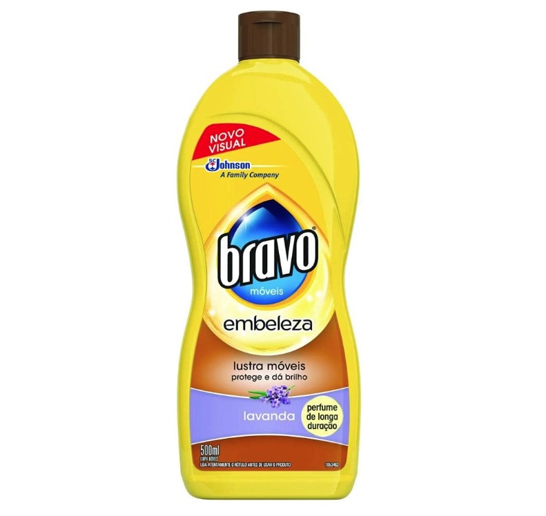 Lustra Móvel Brilho Prático Lavanda 500 ml, Bravo, 500 ml na Amazon
