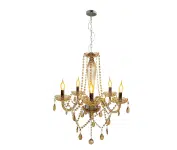 Lustre pendente Baronesa, Vidro, 5 hastes soquete E14., AVANT na Amazon