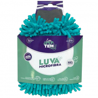 Luva De Limpeza Em Microfibra Cores Sortidas 20 X 5cm - Em Casa Tem Cleam - Cm24 na Amazon