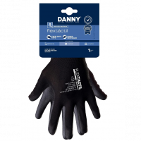 Luva Flextactil, Tamanho Extra Grande, Cor Preto, Danny. na Amazon