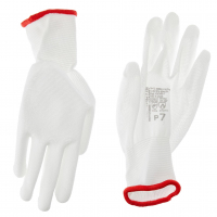 Luva Flextactil, Tamanho Pequeno, Cor Branco, Danny. na Amazon