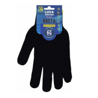 Luva Tricotada Preta Bompack G Un na Amazon