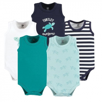 Luvable Friends Hudson Baby Bodies Sem Mangas - Importação na Amazon