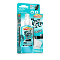 Luxcar Kit Limpa Telas 120 Ml + Pano Aplicador - Fórmula Ativa Álcool Isopropílico na Amazon