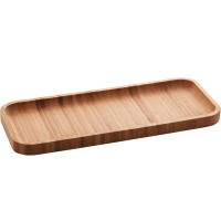 LYOR - Bandeja De Bambu Hire Marrom Natural 28cm - Mesa Posta na Amazon