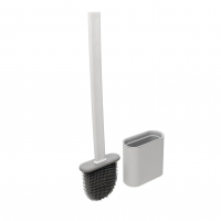 LYOR - Escova Sanitária Com Suporte 10cm X 4cm X 35,5cm Cinza Plástico na Amazon