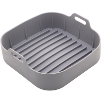 LYOR - Forma Quadrada De Silicone Para Air Fryer Cinza 16cm X 5,5cm na Amazon