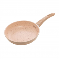 LYOR - Frigideira De Indução Em Alumínio Com Revestimento Cerâmico Granilite Bege 20cm na Amazon
