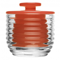 LYOR - Manteigueira Francesa De Vidro Colméia Vermelha 9,5cm X 9,5cm X 8cm na Amazon