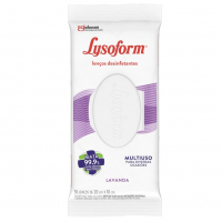 Lysoform Lavanda, Lenço Umedecido Desinfetante Multiuso, 36 Unidades na Amazon
