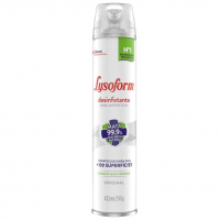 Lysoform Original, Desinfetante Aerossol, Desinfetante Para Superfícies, 432ml na Amazon