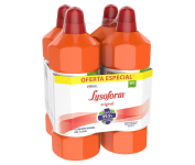 Lysoform Original, Desinfetante Líquido, Limpeza Pesada e Eficiente, 4 Unidades de 1L Cada na Amazon