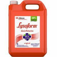 Lysoform Original, Desinfetante Líquido, Limpeza Pesada E Eficiente, 5L na Amazon