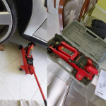 Macaco Hidráulico Tipo Jacaré De 2 Toneladas Com Elevação De 135-300 Mm Sparta na Amazon