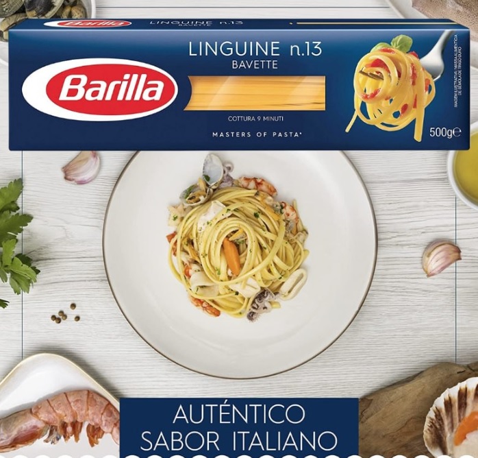 Macarrão Grano Duro Bavette N.13 Barilla 500g na Amazon